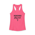 Women's Ideal Racerback Tank Faith Based Shirt | Christian Mom Tank | Redeemed by Grace | Cross Back Design