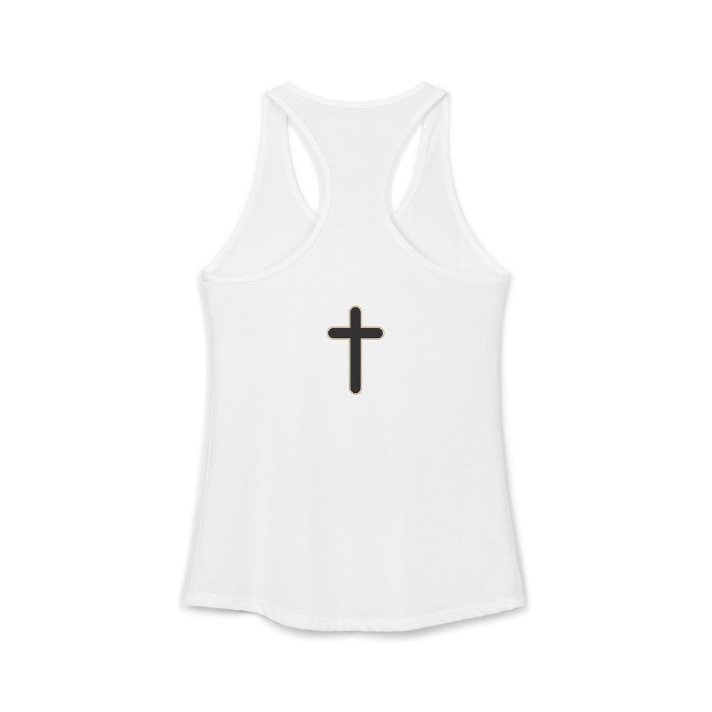 Chosen. Sober. Blessed. Racerback Tank