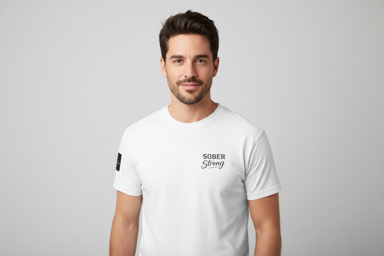 Inspirational Sobriety Tee | Recovery Apparel | Street Style Sober Clothing
