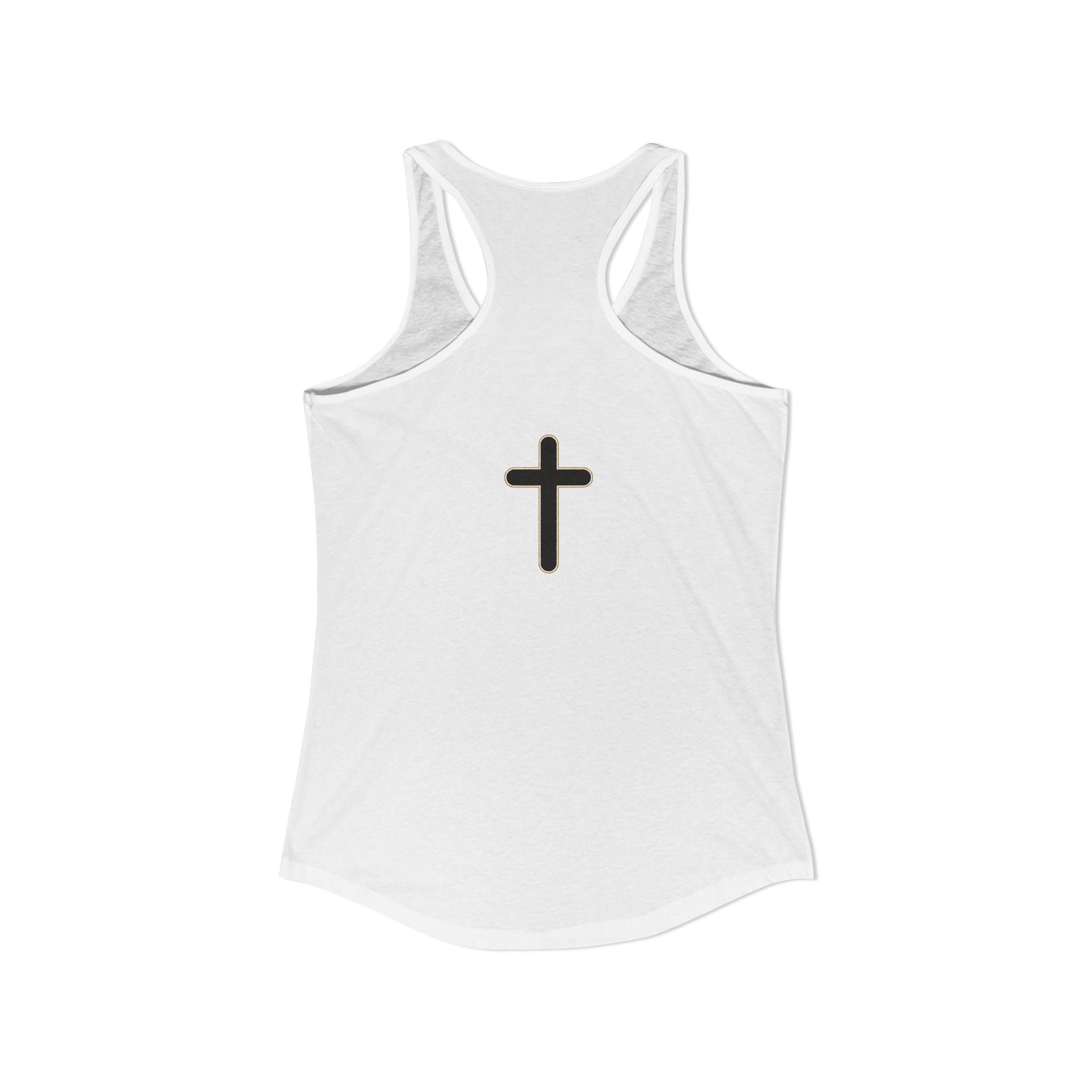 Chosen. Sober. Blessed. Racerback Tank