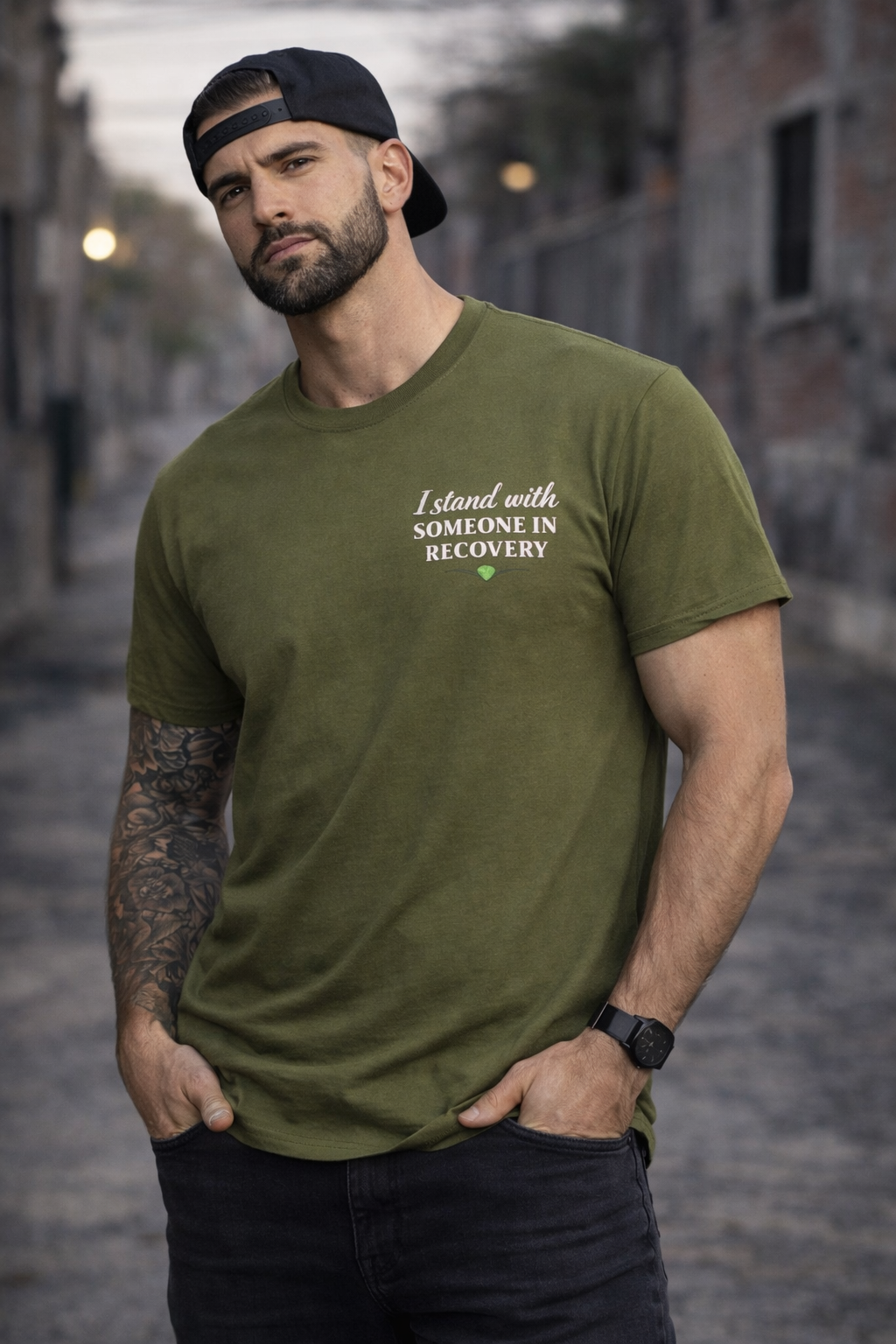 I Stand With Someone In Recovery Shirt | Support Recovery Tee | We Do Recover Brand