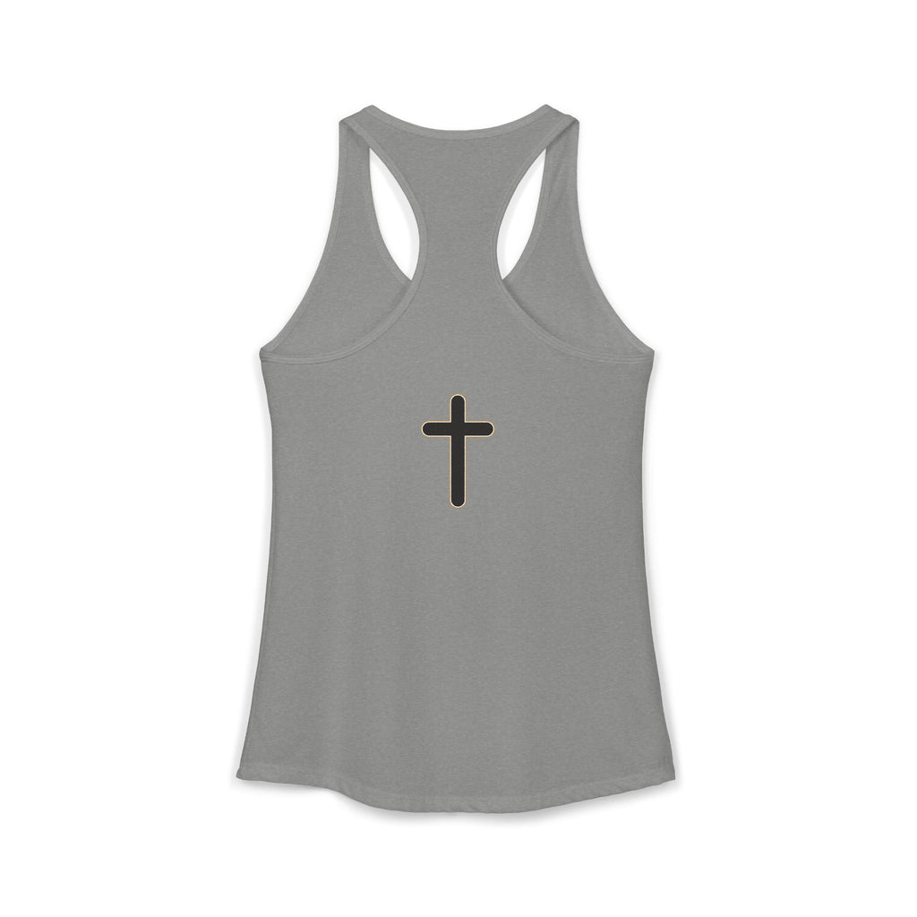 Chosen. Sober. Blessed. Racerback Tank