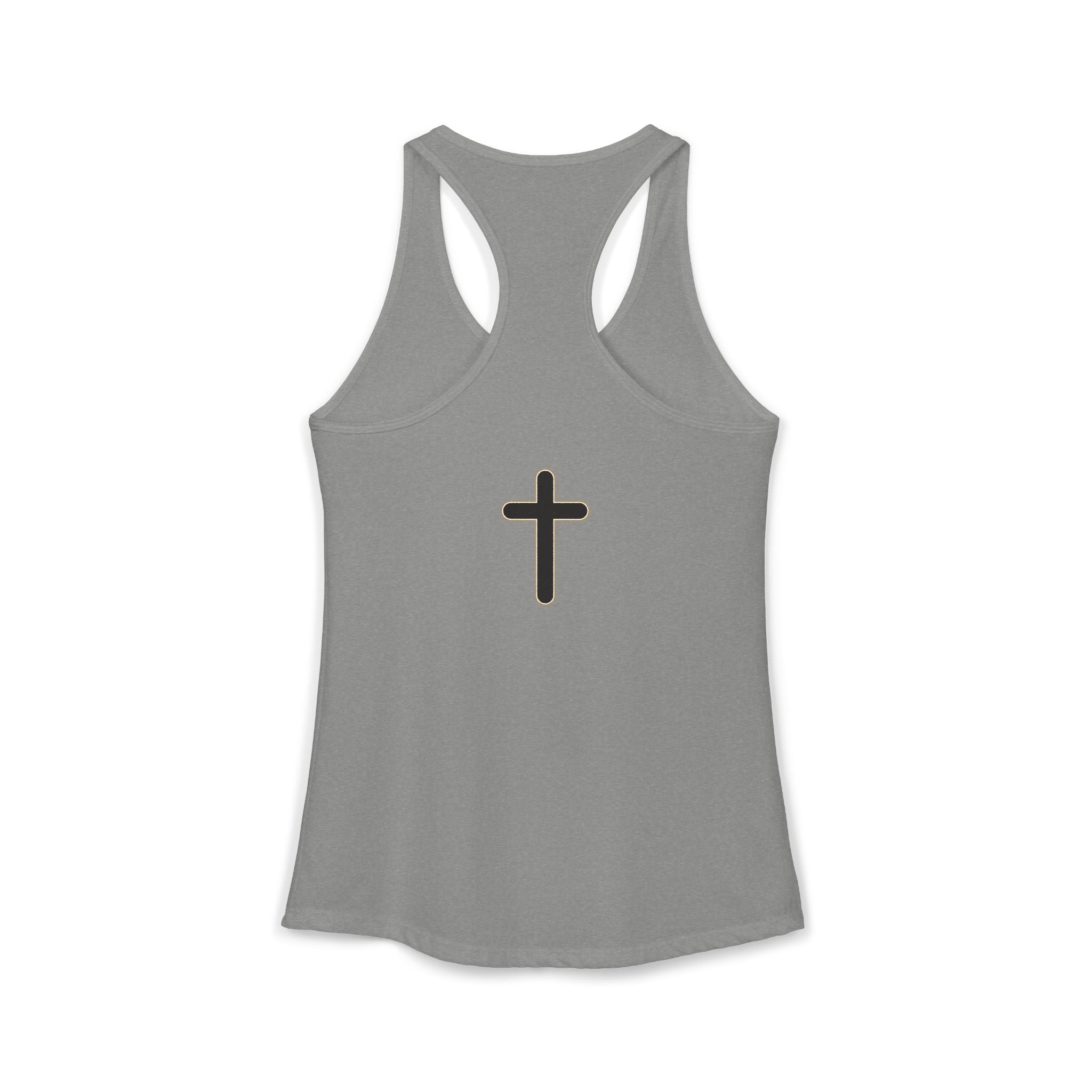 Chosen. Sober. Blessed. Racerback Tank